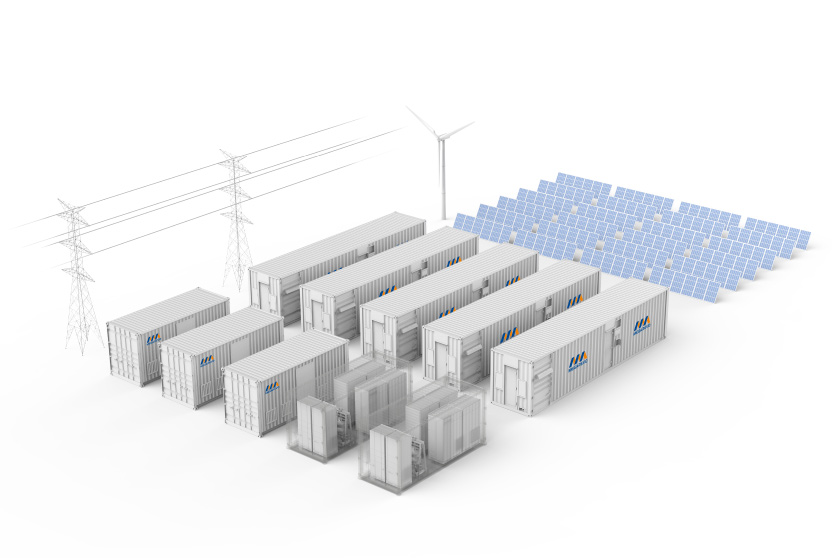 حل تخزين الطاقة على نطاق الشبكة