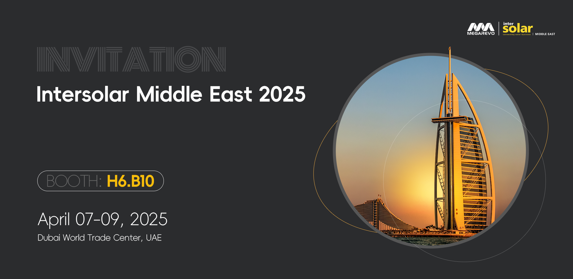 Megarevo in Intersolar Middle East 2024